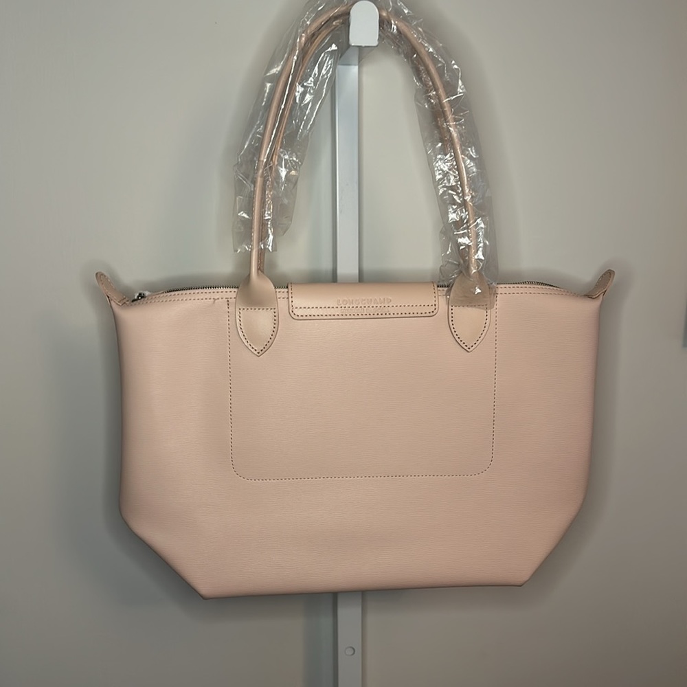 NWT Longchamp The City Tote Bag, Blush Pink - Picture 5 of 14